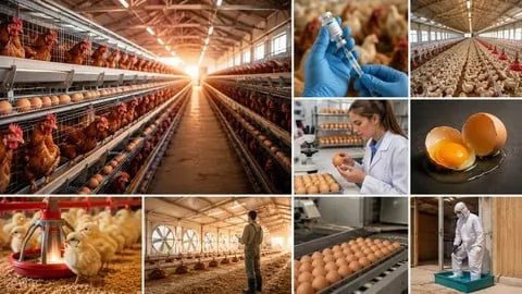 Layer Poultry Farming: Egg Production Business Management - Free Teaching & Academics Course
