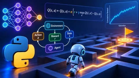 Deep Reinforcement Learning Projects with Python & PyTorch - Free Development Course