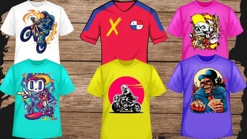 T-Shirt Design In Adobe Illustrator for Beginner to Advanced - Free Design Course