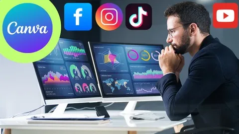 Social Media Graphics Design and Video Editing in Canva - Free Design Course