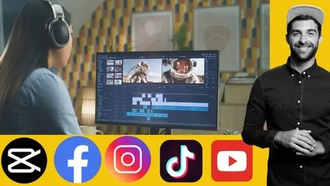Capcut Video Editing for Social Media Reels Shorts Videos - Free Photography & Video Course