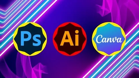 The Complete T-Shirt Design Toolkit: PS, AI & Canva - Free Design Course
