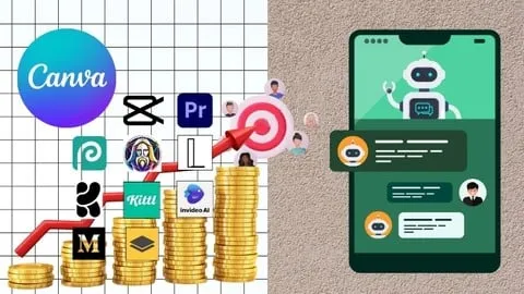 ChatGPT Complete Course: Make Money with AI & Canva - Free Design Course