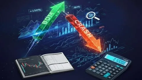 Opera índices sintéticos BOOM y CRASH, usando estadísticas - Free Finance & Accounting Course