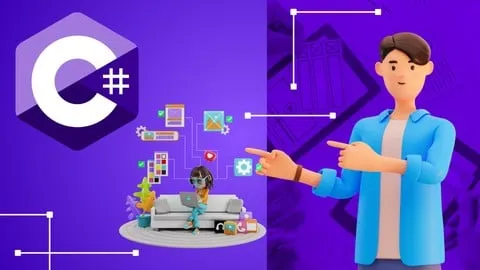 Mastering C# Learn Building Games, Application, Softwares - Free Development Course