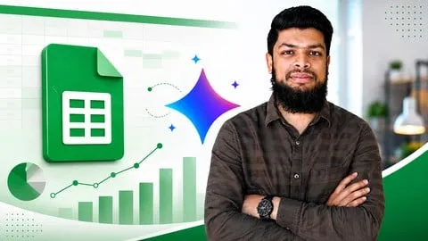 Advanced AI-powered Google Sheets Course: Be a Pro - Free Office Productivity Course