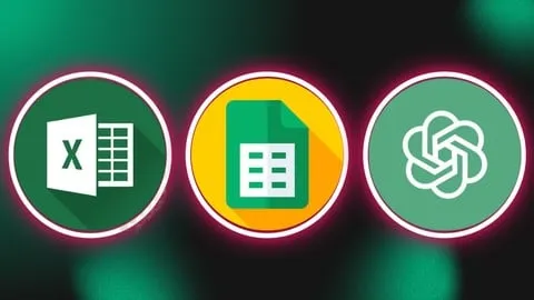 Modern Excel MasterClass and Google Sheets with AI ChatGPT - Free Office Productivity Course