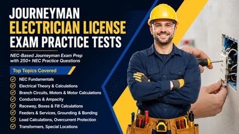 Journeyman Electrician License Exam Practice Tests - Free Teaching & Academics Course