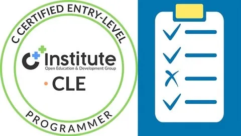 CLE Practice Tests 2026 | C Certified Entry-Level Programmer