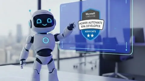 PL-500 Microsoft Power Automate RPA Developer certification - Free Development Course