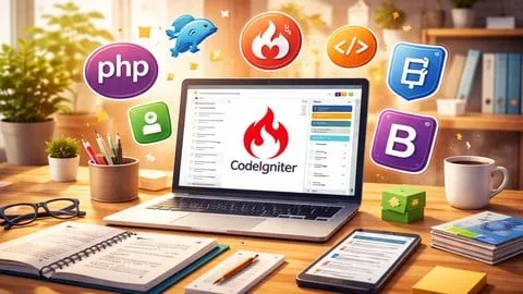 PHP CodeIgniter for Beginners 2026: Build Amazing Job Portal - Free Development Course