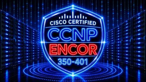 CISCO CCNP ENCOR 350-401 — 1500 Certified Exam Questions - Free IT & Software Course