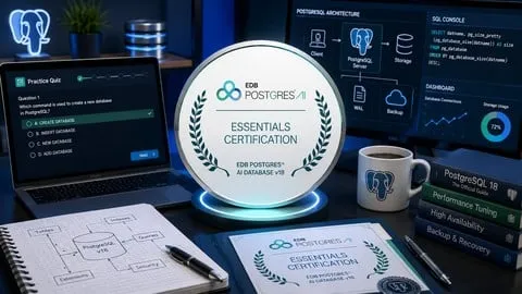 PostgreSQL Associate Certification Practice Exams (EDB) - Free IT & Software Course