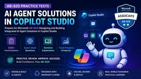 AB-620 Practice Tests: AI Agent Solutions in Copilot Studio - Free IT & Software Course