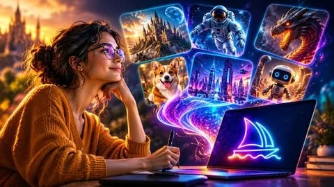 Midjourney Masterclass: Complete AI Art & Prompt Engineering - Free Design Course