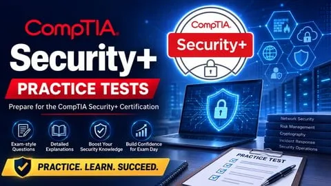 CompTIA Security+ Certification Practice Test 500+ Questions - Free IT & Software Course
