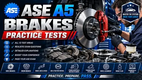 ASE A5 Brakes Practice Tests - Free Teaching & Academics Course