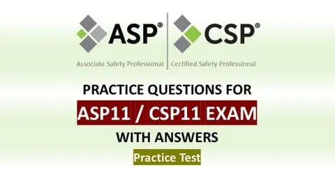 ASP 11 / CSP 11 Practice Test #2 - Free Health & Fitness Course