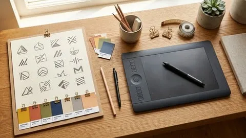 Logo Design Basics: Moodboard, Typography & Brand Colors - Free Design Course
