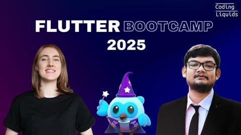 Complete Flutter Guide 2025: Build Android, iOS and Web apps - Free Development Course by Sagnik Bhattacharya. Learn Development skills with this comprehensive Udemy course available at 100% discount.