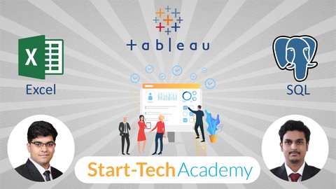 Become a Data Analyst: Excel, SQL & Tableau - 3-in-1 Bundle - Free Business Course by Start-Tech Academy. Learn Business skills with this comprehensive Udemy course available at 100% discount.
