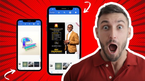 Complete SmartPhone Graphic Design - 3 in 1 Course - Free Design Course by OLIVER EKLU. Learn Design skills with this comprehensive Udemy course available at 100% discount.