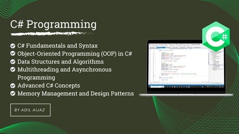 Comprehensive C# Programming Practice Test: Code Mastery - Free IT & Software Course by Adil Aijaz. Learn IT & Software skills with this comprehensive Udemy course available at 100% discount.