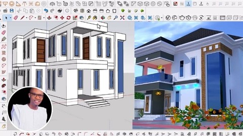 Learn 5Bedroom Duplex from basic to advance SketchUp Pro - Free Design Course by Success Richdon Ogwudu. Learn Design skills with this comprehensive Udemy course available at 100% discount.