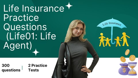 Life Insurance Exam Prep: 300 Practice Questions - Free Business Course by Unknown Author. Learn Business skills with this comprehensive Udemy course available at 100% discount.