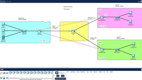 Hands on Cisco Packet Tracer: Setup a Hub and Spoke Network