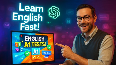 A1 English: Grammar & Vocabulary Tests for Beginners - Free Teaching & Academics Course by Unknown Author. Learn Teaching & Academics skills with this comprehensive Udemy course available at 100% discount.