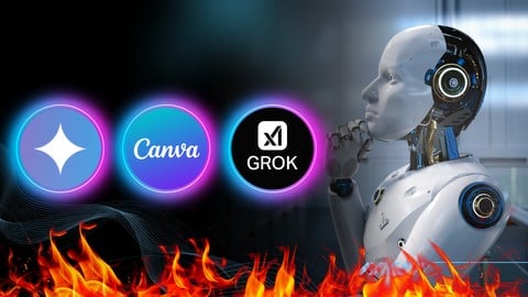 Learn Graphic Design Using AI Canva Gemini and Grok Imagine - Free Design Course by Unknown Author. Learn Design skills with this comprehensive Udemy course available at 100% discount.