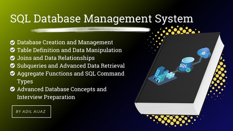 Comprehensive SQL & Database Management System Practice Test - Free IT & Software Course Comprehensive SQL & Database Management System Practice Test - Free IT & Software Course by Adil Aijaz. Learn IT & Software skills with this comprehensive Udemy course available at 100% discount.